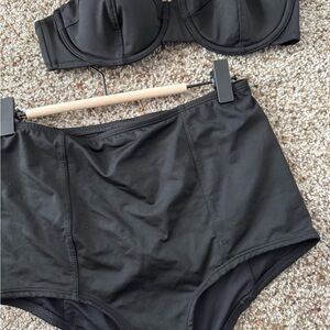 J. Crew Black Swimwear